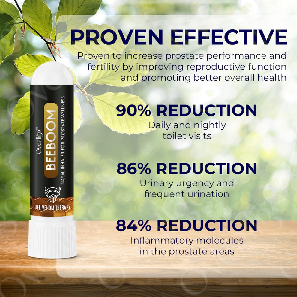 BeeBoom Nasal Inhaler Prostate Wellness Zaynoon